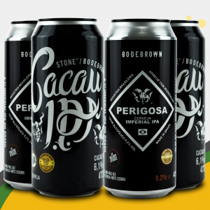 Kit Presente Cerveja Bodebrown IPA Cacau + Perigosa | x2