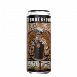 Cerveja Bodebrown Popeye Progressive Spinach Lager - 4,9% ABV