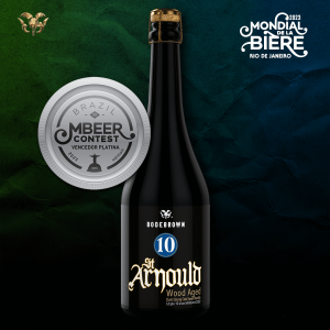 CERVEJA BODEBROWN ST ARNOULD 10 WA OAK SWEET VANILLA MILLESIME 2022 750ML