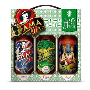Kit Cervejas Dama Bier 600Ml - Ipa / Tupi / American Lager