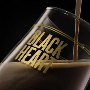 KIT 4 UN CERVEJA BREWDOG BLACK HEART LT 440 ML