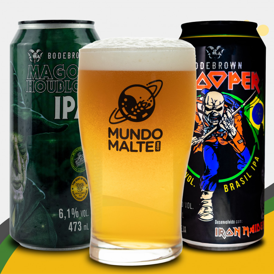 Kit Presente Cervejas Bodebrown IPA - Mago + Trooper + Pint