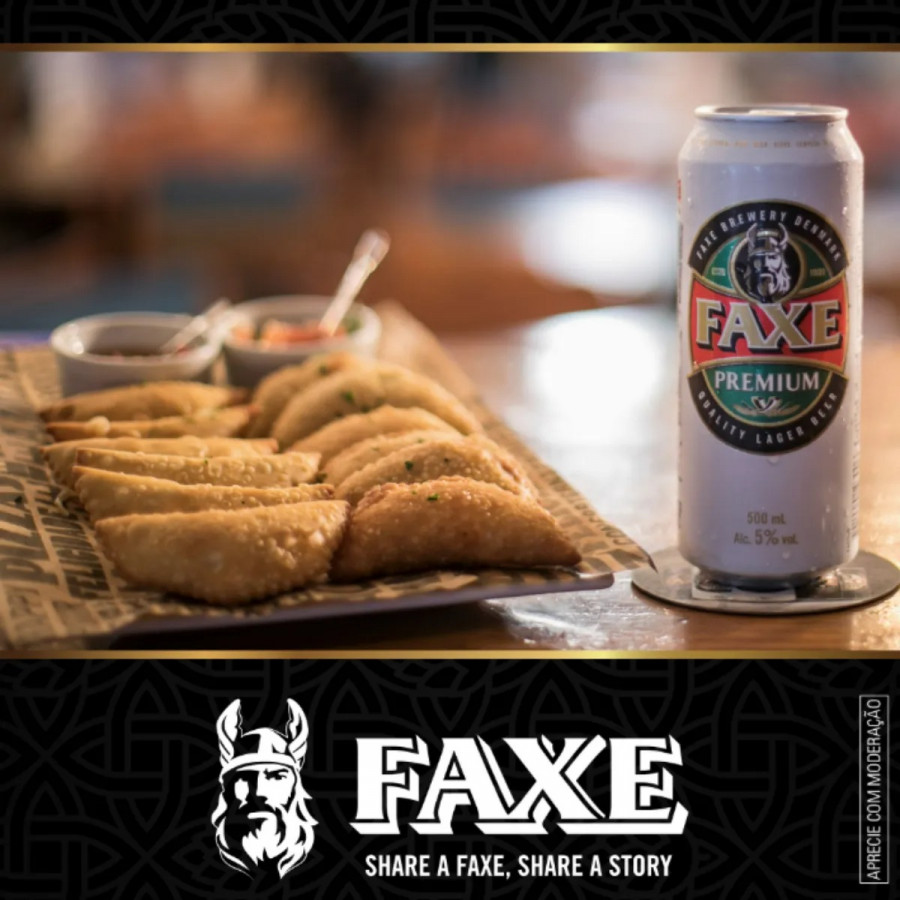 Cerveja Faxe Premium -  American Lager - 5% ABV