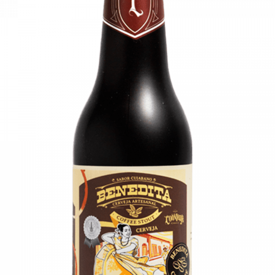 CERVEJA LOUVADA COFFE BENEDITA 355 ML