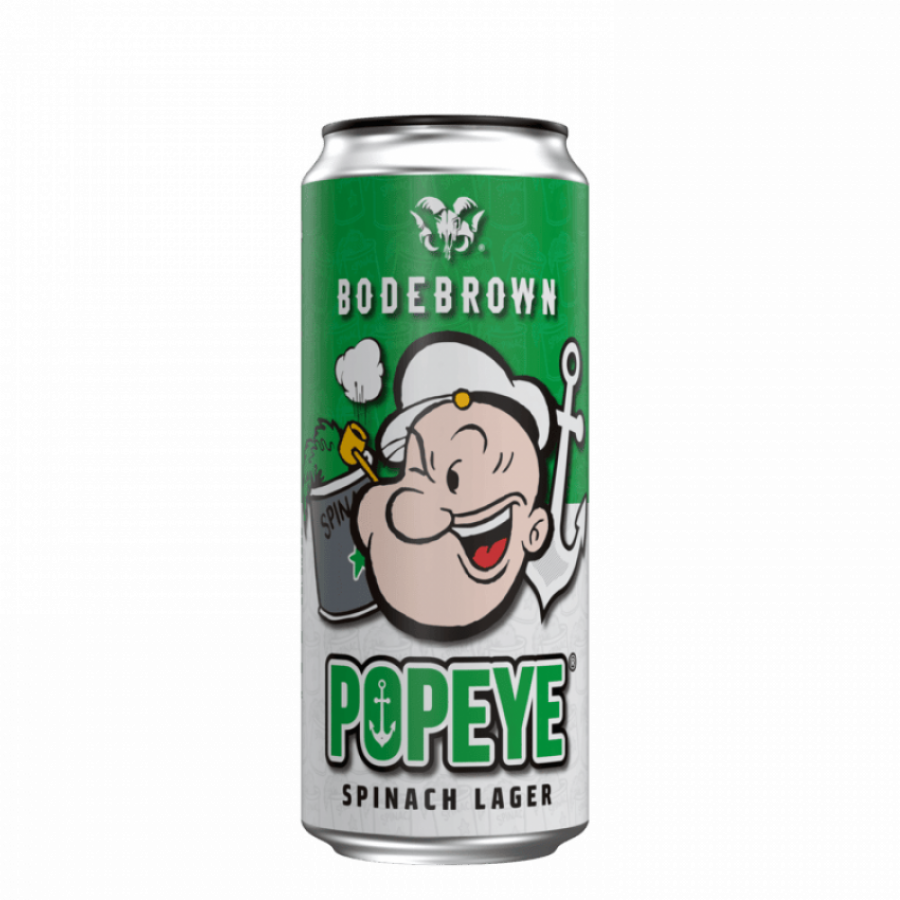 CERVEJA BODEBROWN LATA POPEYE GERMAN LAGER 473ML