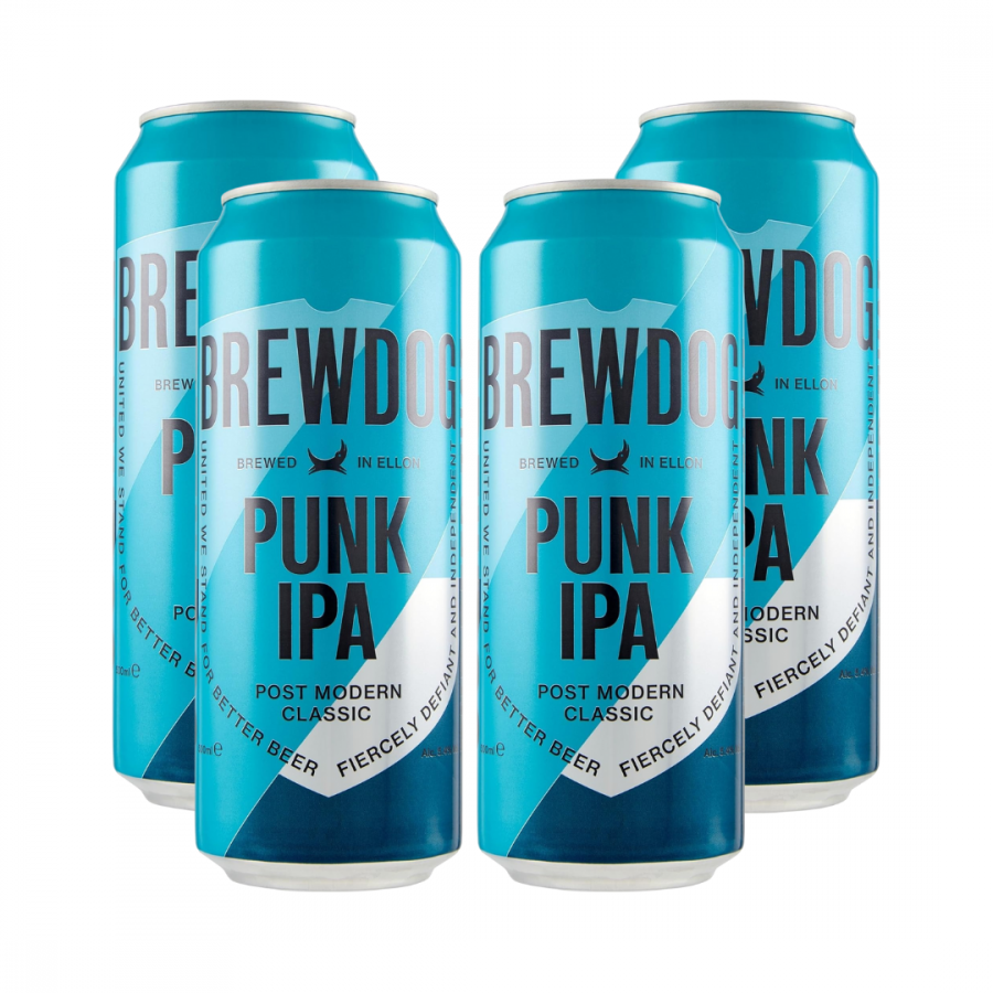 Kit Cerveja 4un Brewdog Punk Ipa 500ML