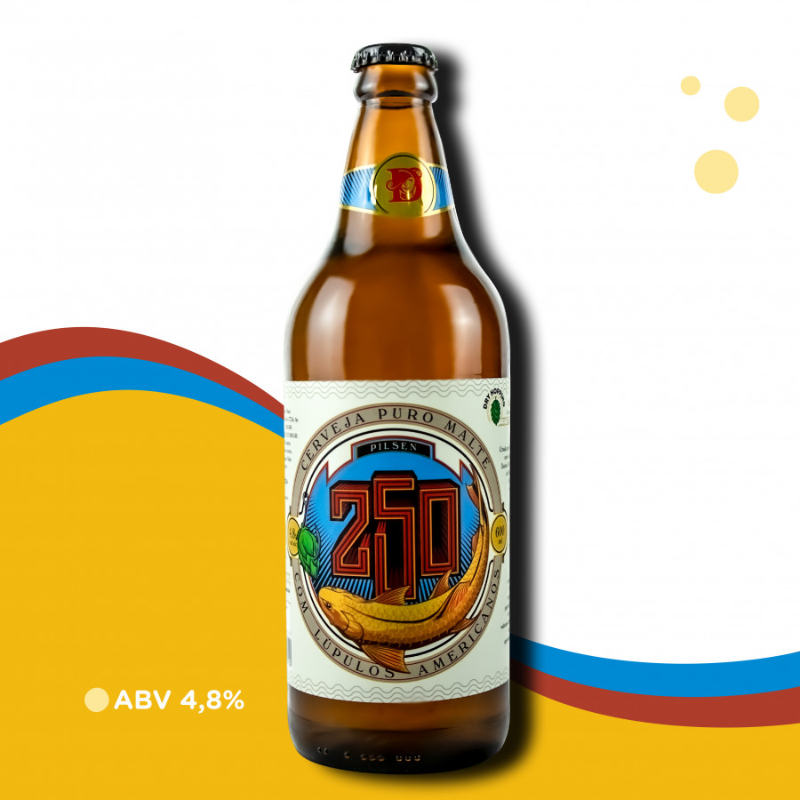 KIT Cerveja Dama Bier 250 Pilsen + Copo