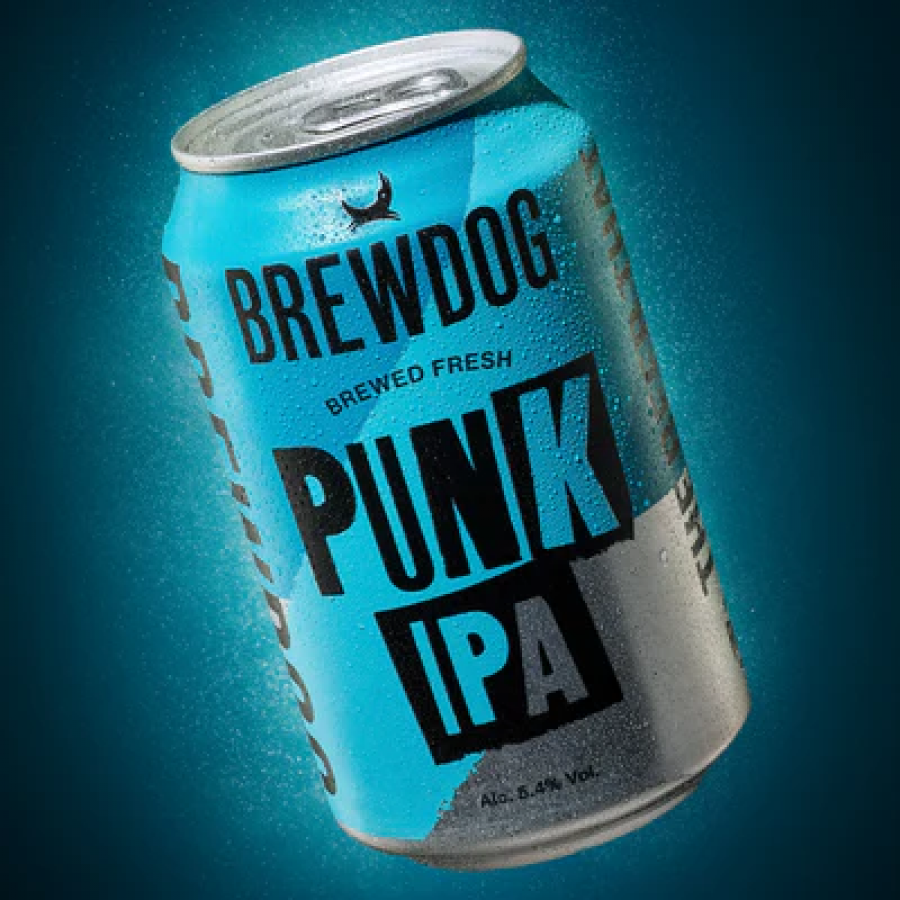 KIT 4UN CERVEJA BREWDOG PUNK IPA 5,4%  LT 330ML