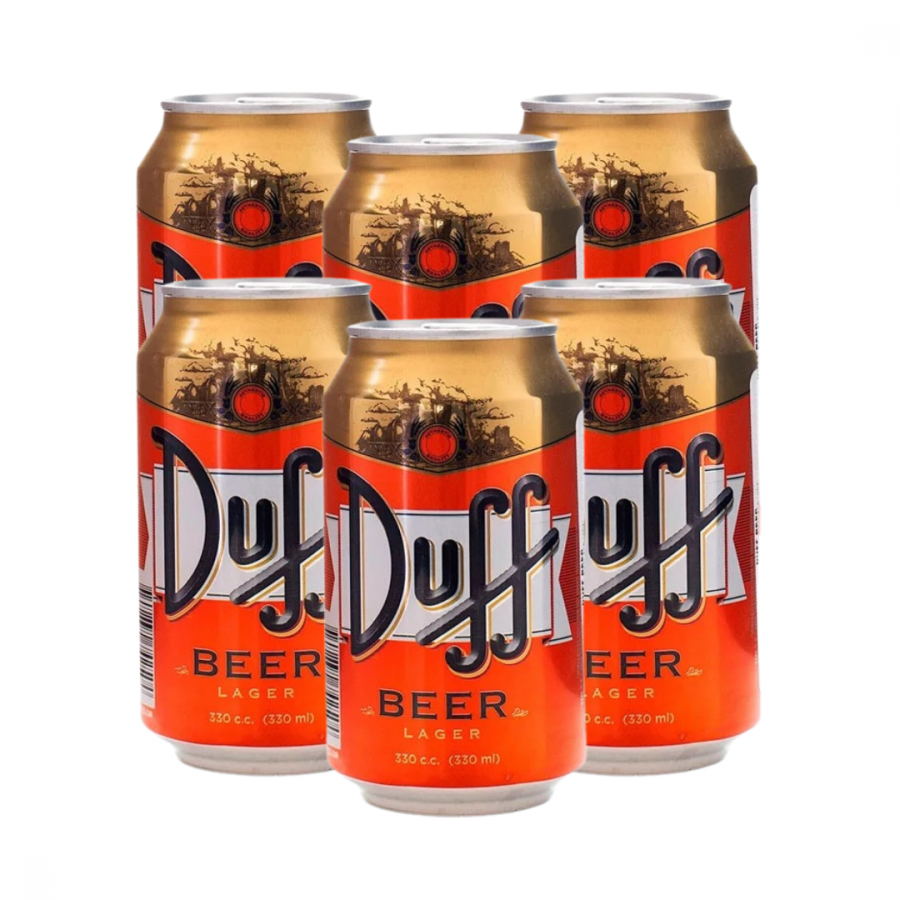 KIT 6 UN CERVEJA DUFF LT 330 ML